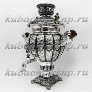 Серебряный самовар электрический 