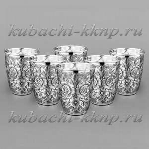 Набор из двух серебряных стаканов 