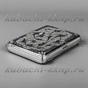 Серебряный портсигар 