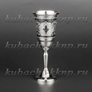 Кубачинская рюмка из серебра 875 пробы - р00024