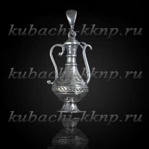 Серебряная подвеска Кувшин - подв19
