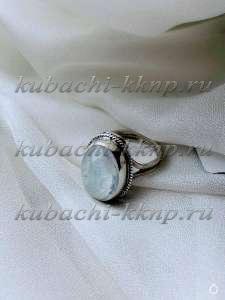 Серебряное кольцо с перламутром - к1038