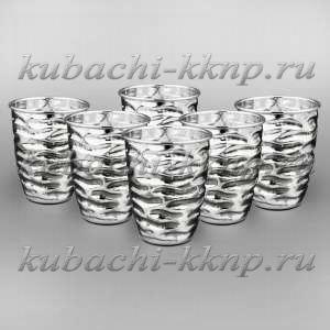 Набор из шестисеребряных стаканов 