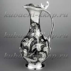 Серебряный кувшин для воды - кв169
