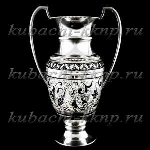 Ваза из серебра для цветов - вз00018