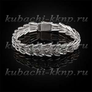 Браслет кубачи Елочка с фианитами - бр8 Браслет кубачи Елочка с фианитами - бр8