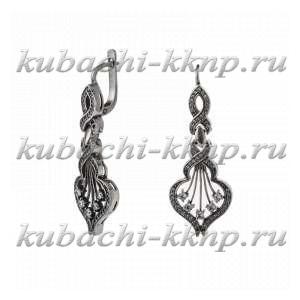 Висячие серьги - Ag-вс-72