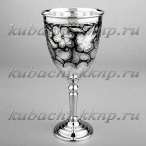Серебряный фужер для вина 