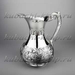 Небольшой серебряный кувшин 925 пробы 