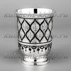 Стакан серебряный 