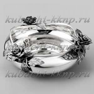 Большя серебряная конфетница 