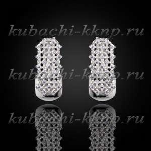 Серьги из серебра 