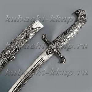 Сабля из серебра с орлом1335 - САБ013