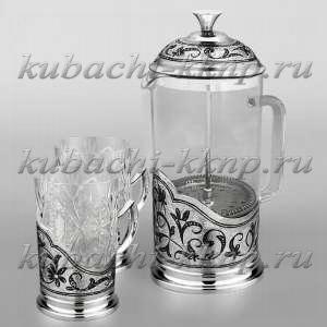 Чайный серебряный набор - чср026