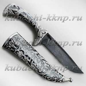 Кубачинский нож ручной работы - нж15