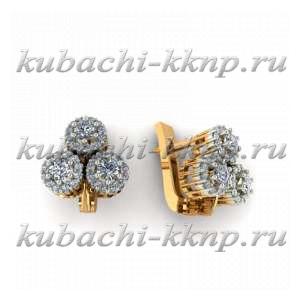 Серьги из золота 