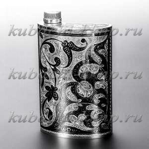 Фляга серебрянная - фл018