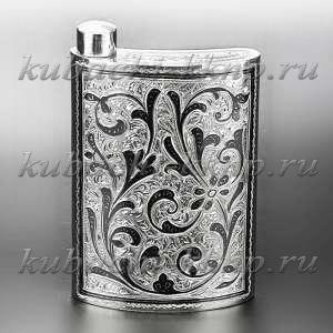 Фляжка из серебра - фл0001