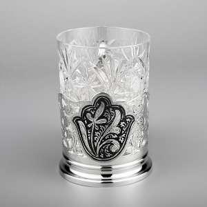 Подстаканник серебро - пд078