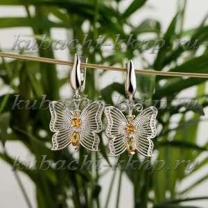 Висячие серьги - Ag-вс-44 Висячие серьги - Ag-вс-44