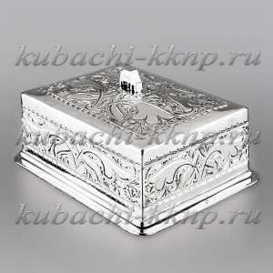 Серебряная масленка «Коровка» - мс05