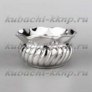 Серебряная конфетница «Волна» - кф164