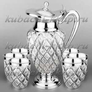 Набор для воды с шестью стаканами 