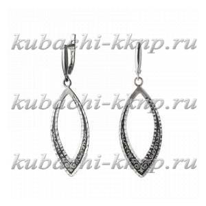 Висячие серьги - Ag-вс-25