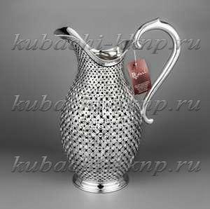 Серебряный кувшин «Авторский» - кв097