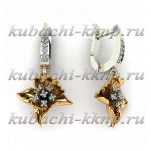 Серьги из золота 