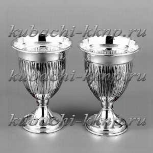 Набор из двух серебряных рюмок  Набор из двух серебряных рюмок