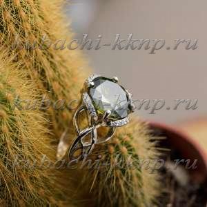 Кольцо серебряное 