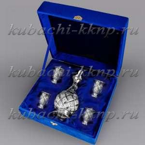 Серебряный водочный набор на четверых  Серебряный водочный набор на четверых