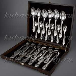 Большой столовый набор на шесть персон «Лилия» - sn0010