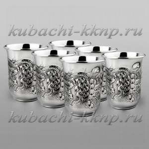 Набор серебряных стопок 