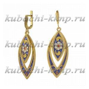 Висячие серьги - Ag-вс-60 Висячие серьги - Ag-вс-60