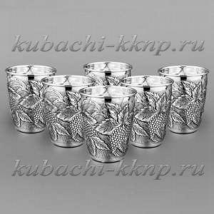 Набор серебряных стаканов 