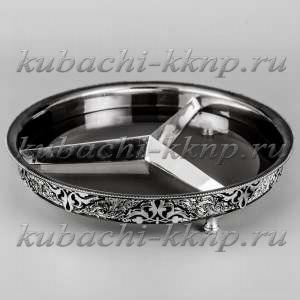 Менажница серебряная «Грация» - мн01