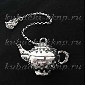Серебряный ионизатор - заварник воды «Чайник» - и018