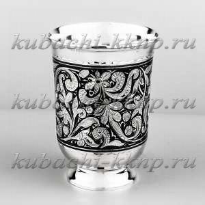 Серебряный стакан «Краса» - ст104м