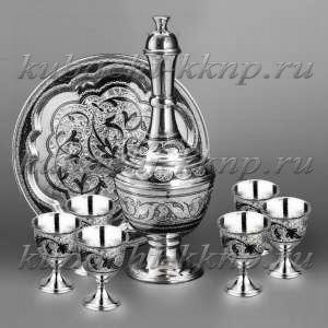 Серебряный набор для водки или коньяка  Серебряный набор для водки или коньяка