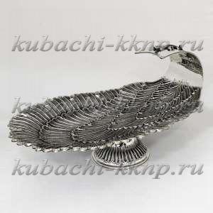 Ваза для фруктов из серебра 925 пробы - вз042 Ваза для фруктов из серебра 925 пробы - вз042