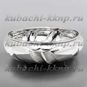 Конфетница из серебра на ножках  Конфетница из серебра на ножках