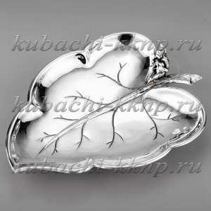 Серебряная конфетница 