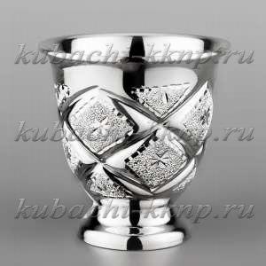 Серебряная стопка «Лазер» - стп039