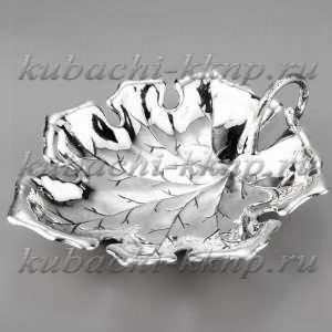 Серебряная конфетница 