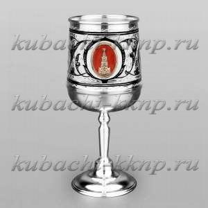 Серебряный фужер «Кремлевский» - ф00028