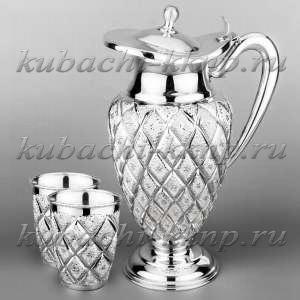 Набор для воды с двумя стаканами 