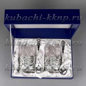 Набор подстаканник с ложкой - пд0012(2)л