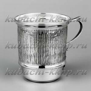 Большая серебряная кружка для воды из серебра 925 пробы  Большая серебряная кружка для воды из серебра 925 пробы
